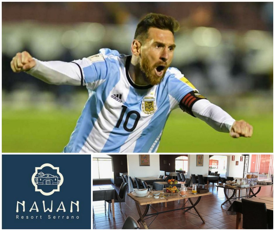 hotelnawan's tweet photo. Mañana vivimos Argentina vs Islandia en #Nawan.
Vení a disfrutar el partido en pantalla gigante y aprovechá nuestro combo desayuno buffet para dos personas a $350.-

Consultas y reservas: 03525 446700 https://t.co/srwEKkjv9h