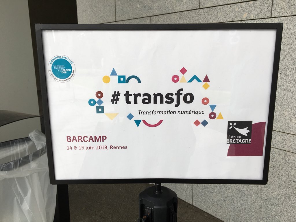 carolineporot's tweet photo. Merci @regionbretagne et à @linecefaivre pour cette belle organisation et les tables rondes/ateliers très riches. De belles rencontres pendant ce #barcamp #TransfoNumBzh. À bientôt dans la @regiongrandest ! https://t.co/A7PQDCsGXo