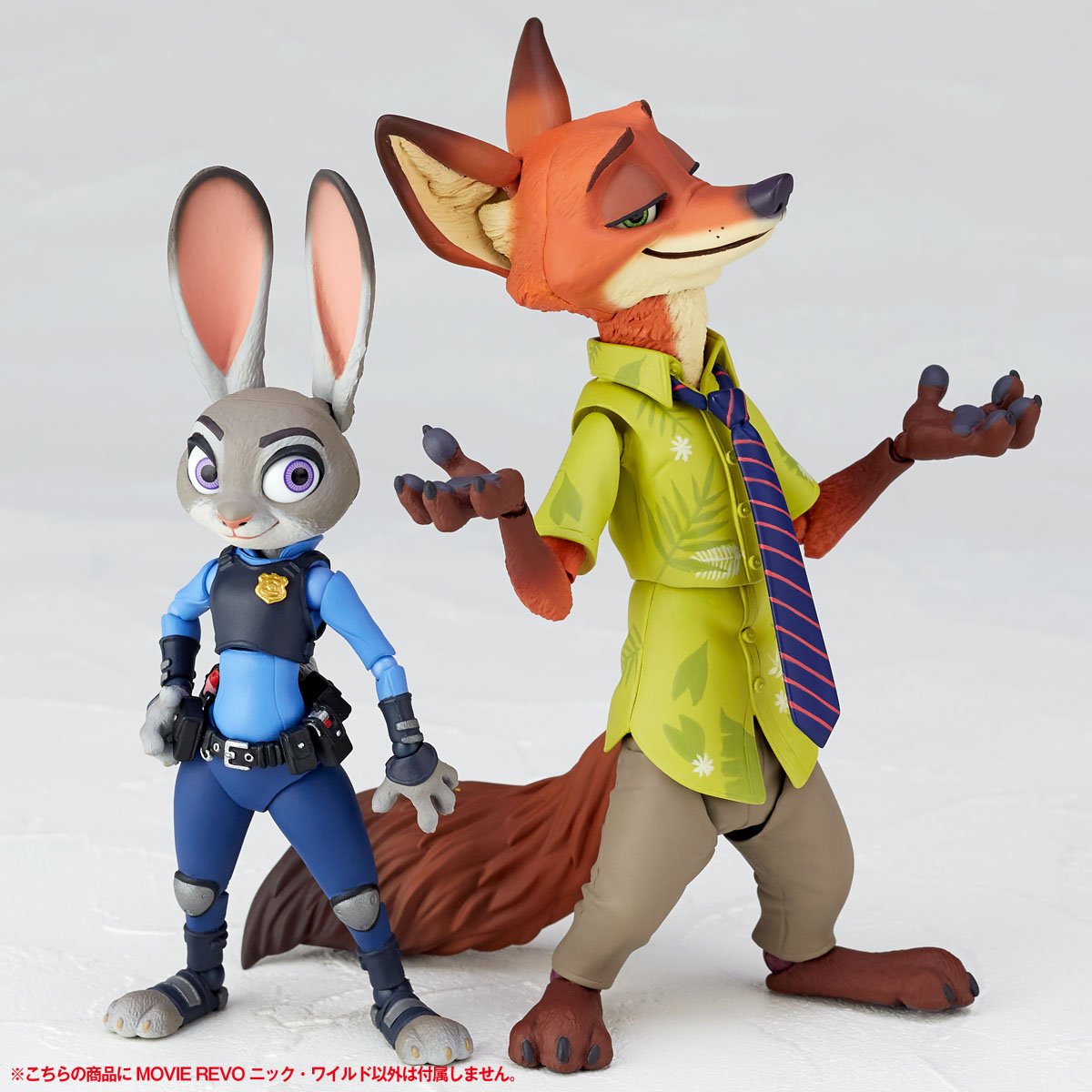 海洋堂リボルテック ズートピア ジュディ・ホップス & ニック・ワイルド 地上波初放送中!!『 #ズートピア 』よりヒロイン、うさぎのジュディ