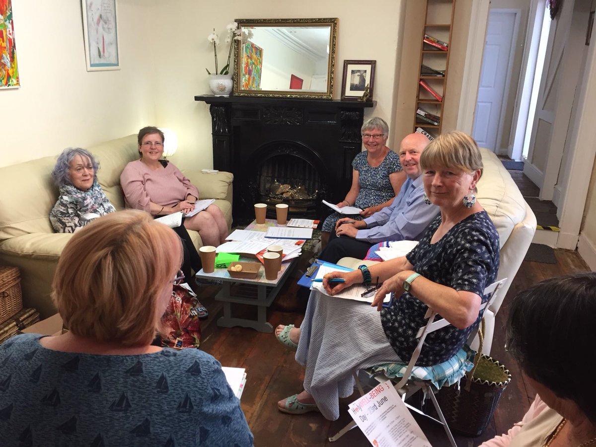 BeingHolywell's tweet photo. #HolyWellBeingDay is only 8 days away! Here's the team meeting inside @coffeeandcare making plans! #SupportLocalBusinesses #HolywellEvent 23rd June https://t.co/Tapw972Iwo