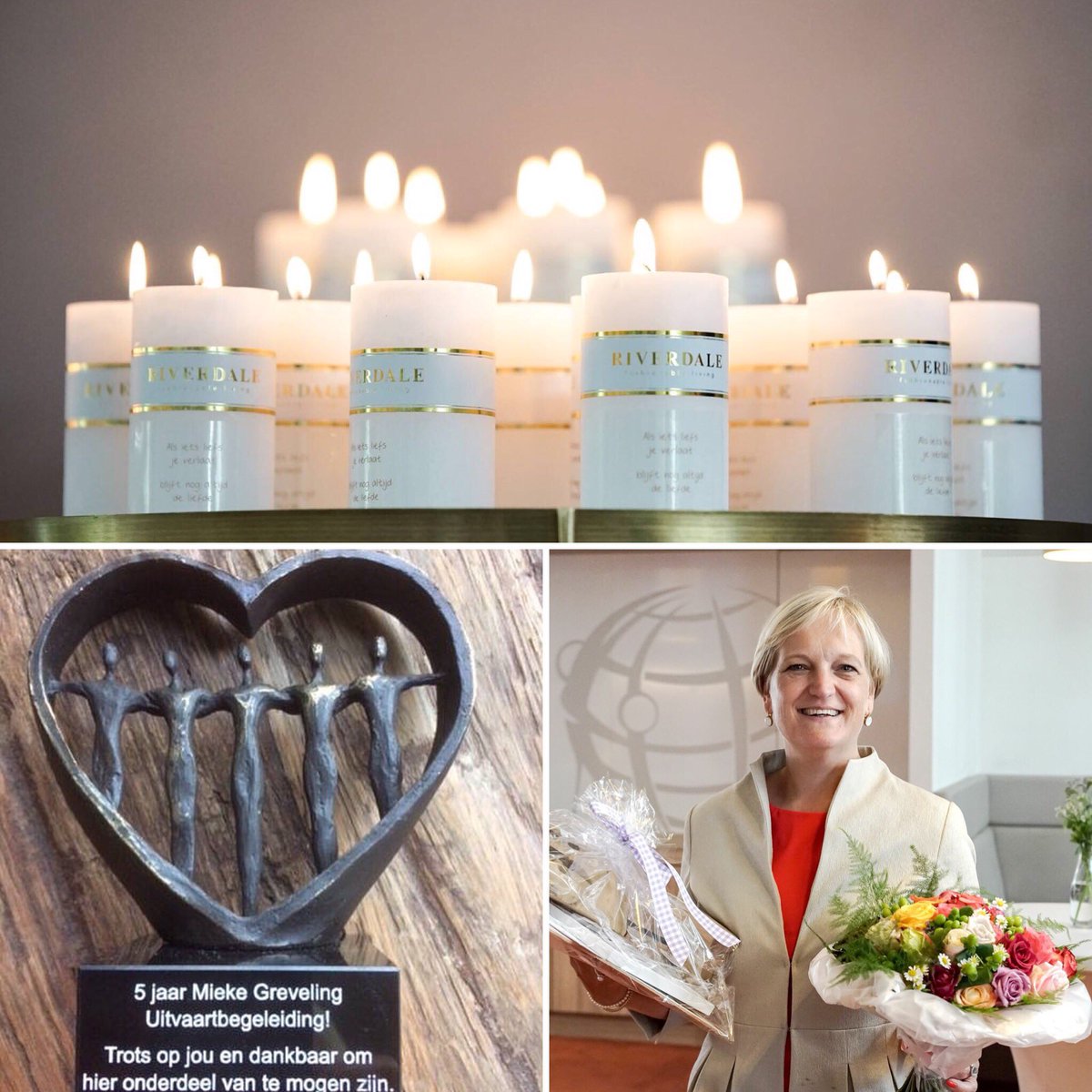 5 jaar uitvaartbegeleidster #trots #dankbaar Op naar de volgende 5 jaar #samensterk