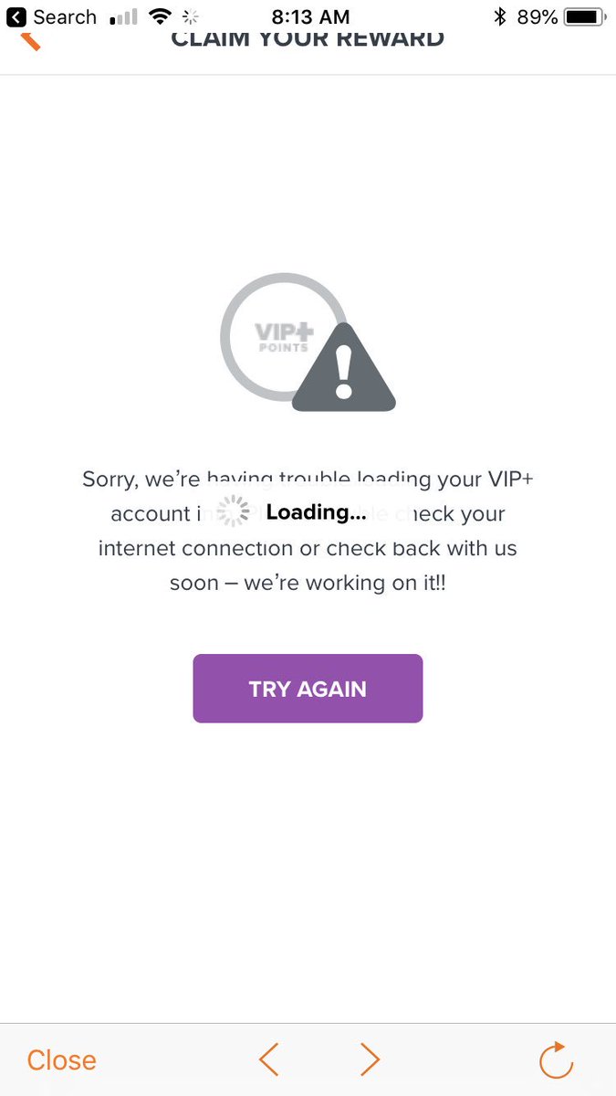 MegChampion's tweet photo. Love the VIP program with @Fandango would be nice if their app let me actually claim the reward :/ https://t.co/QUtubm67OU