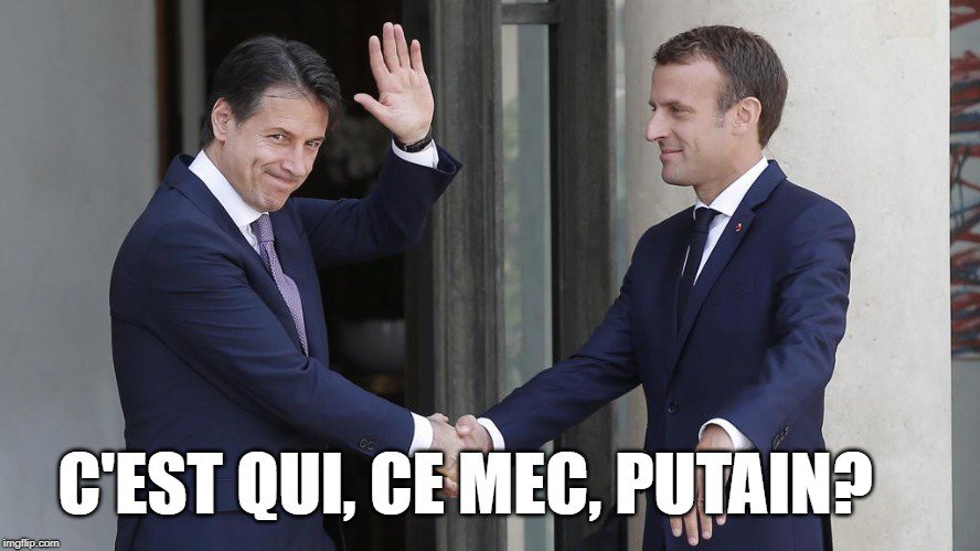 NutoZero's tweet image. E' sempre un piacere rivedere Emmanuel!

#Macron #Francia #Capidistato #Albumdifamiglia #Contenonconta #ContenutoZero #Premierinprestito #Conte #GiuseppeConte #Prestanome #Meme