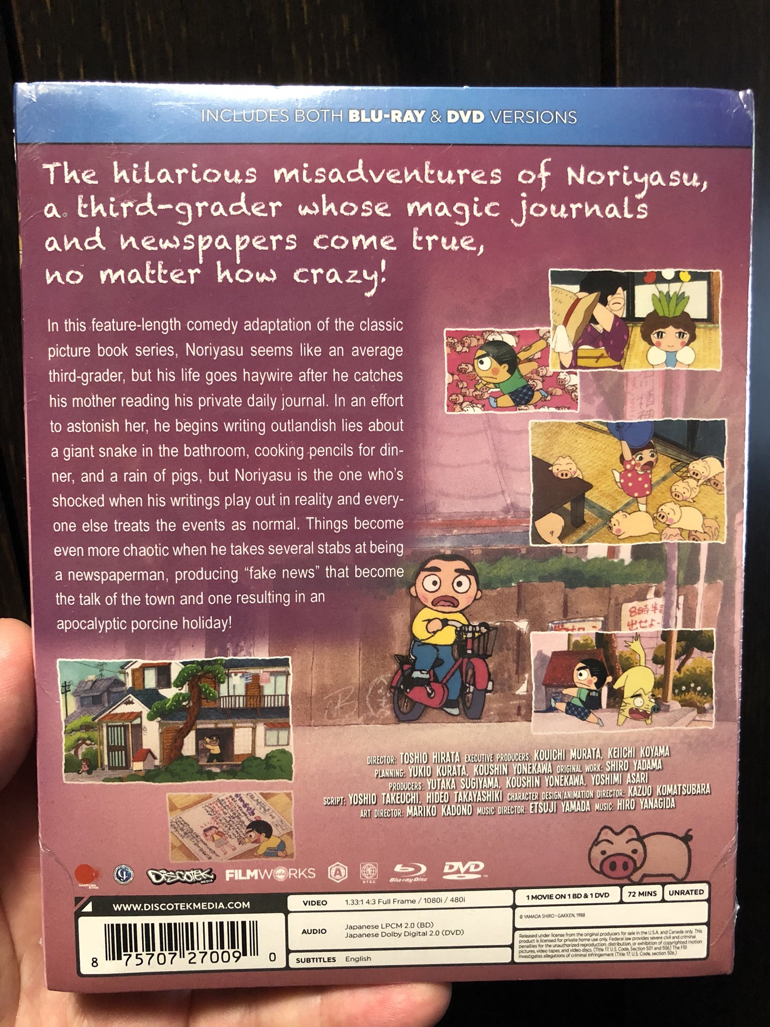 メープル好き 先日tlで知り即ポチったメリケン版はれときどきぶたのblu Ray Dvdセットが届いてた この旧版は 観たかったのよ あとは東映の交通安全と防災フイルムもblu Rayかdvd化して売って欲しいわ あ 手頃な価格でね はれぶた T Co メープル好き 先日tlで知り即ポチったメリケン版はれときどきぶたのblu Ray Dvdセットが届いてた この旧版は 観たかったのよ あとは東映の交通安全と防災フイルムもblu Rayかdvd化して売って欲しいわ あ 手頃な価格でね はれぶた T Co