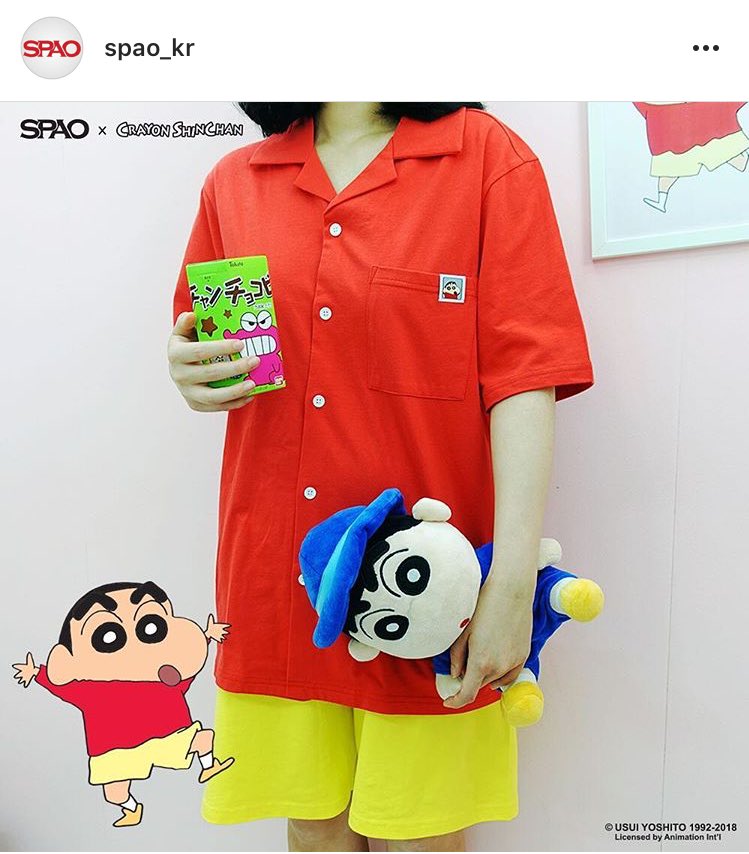 園長先生の柄まで 韓国のブランドから出ている クレヨンしんちゃんパジャマ が可愛すぎる togetter