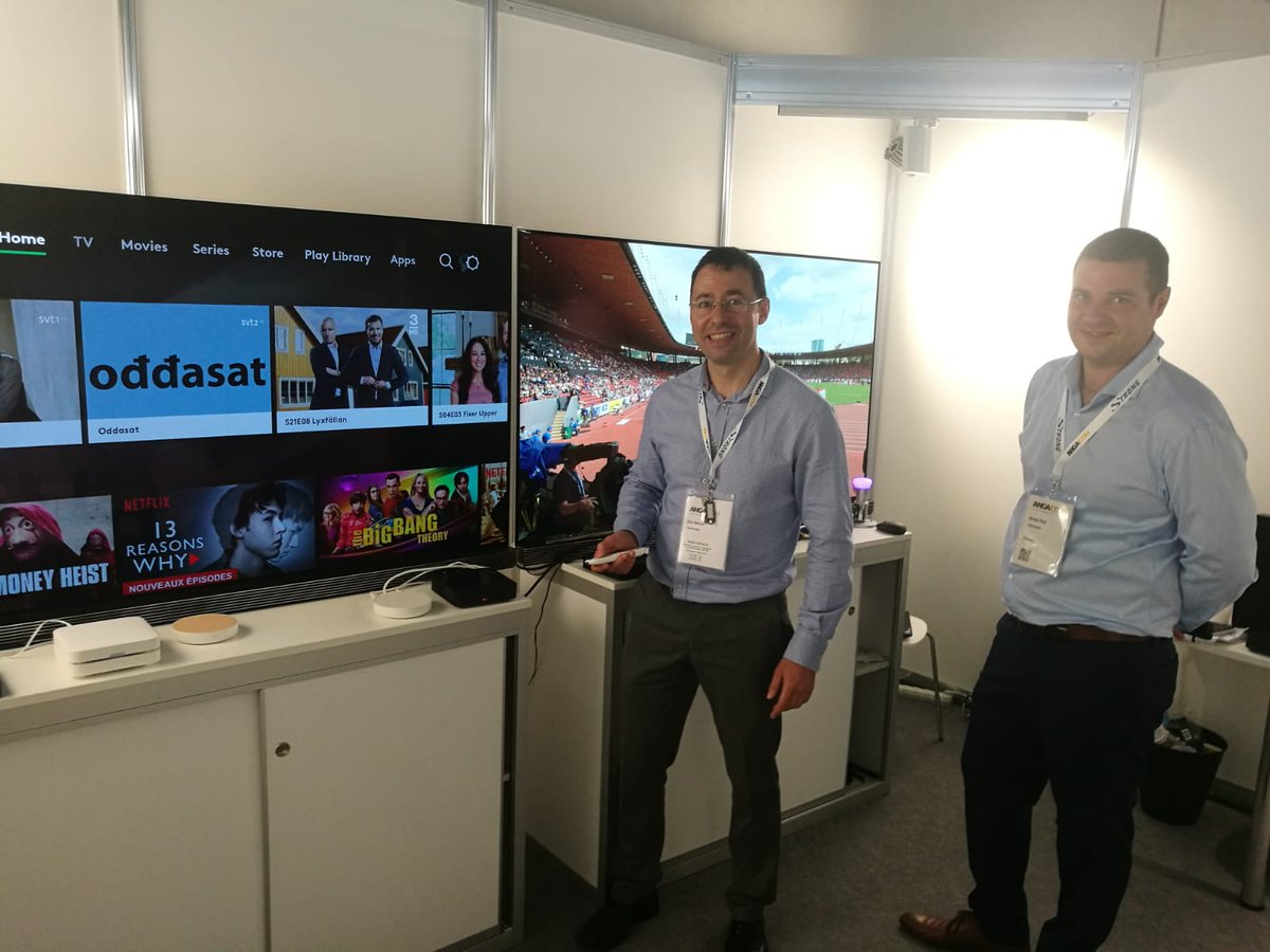 Technicolor's tweet photo. #Angacom2018 has been a blast! Thank you everyone for coming, and we expect to see you all next year. Next stop is Cable Tech Show, the largest cable TV technology exhibition in Japan. Starting July 19th. そこに会いましょう !
#Docsis3_1 #Technicolor #PushingBoundaries https://t.co/1KMcWKW6Yv