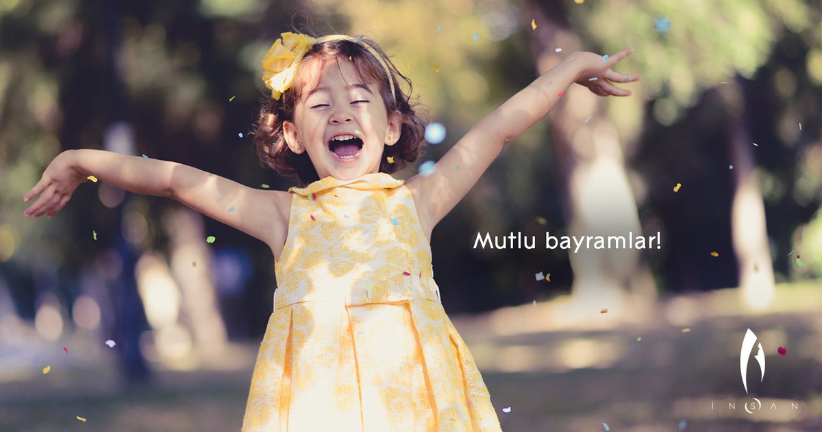 Onlar mutlu oldukça biz de mutluyuz. Neşemizin ve heyecanımızın daim olduğu nice mutlu bayramlara. Hep birlikte! #insan #BayramınızKutluOlsun  #mutluluk