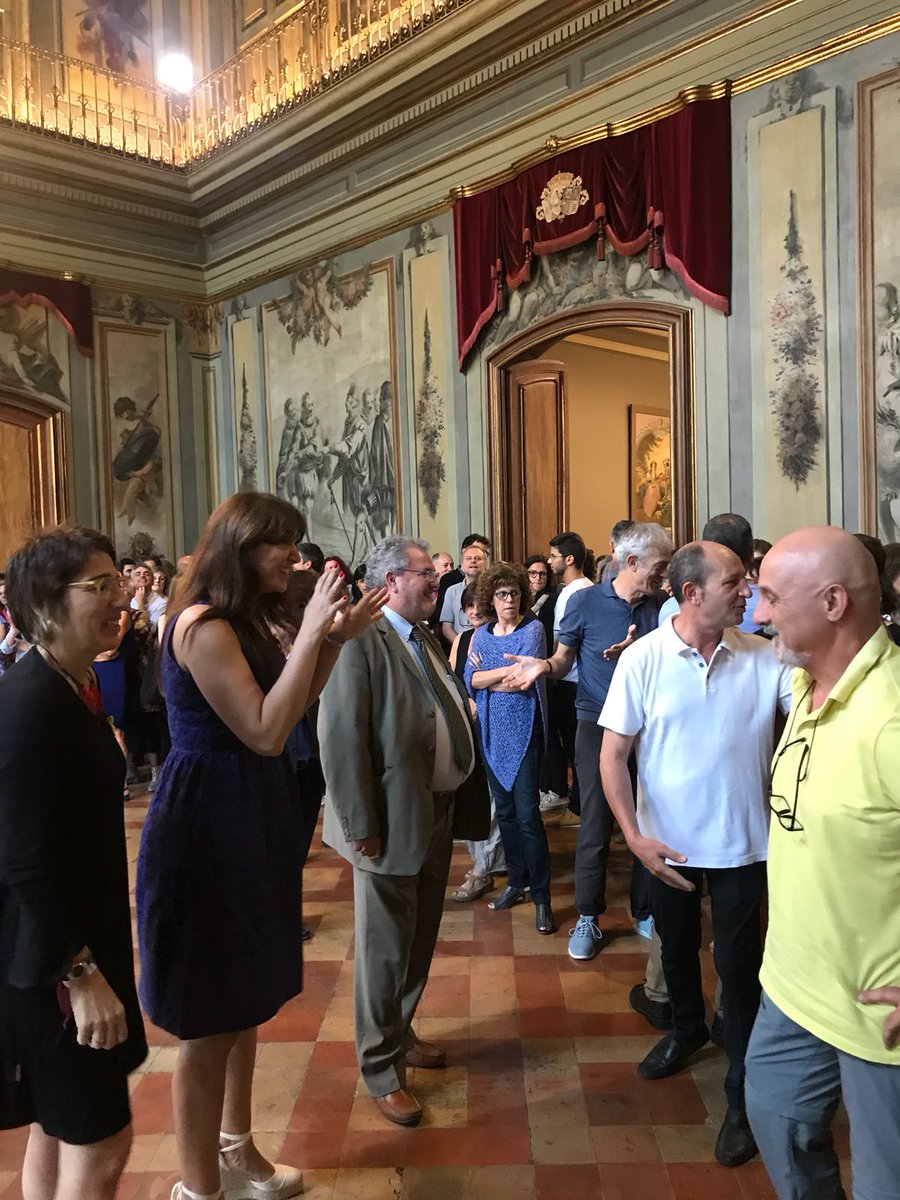 Visita de la consellera <a href="/LauraBorras/">Laura Borràs 🎗</a> a Palau Moja, seu de <a href="/patrimonigencat/">Patrimoni cultural</a>. Benvinguda! Durant la visita ha presentat a <a href="/ElsaIbar/">Elsa Ibar</a>, nova dir. general de Patrimoni Cultural i Josep Manuel Rueda, nou dir. de l'Agència Catalana del Patrimoni Cultural. Benvinguts! <a href="/cultura_cat/">Cultura</a>