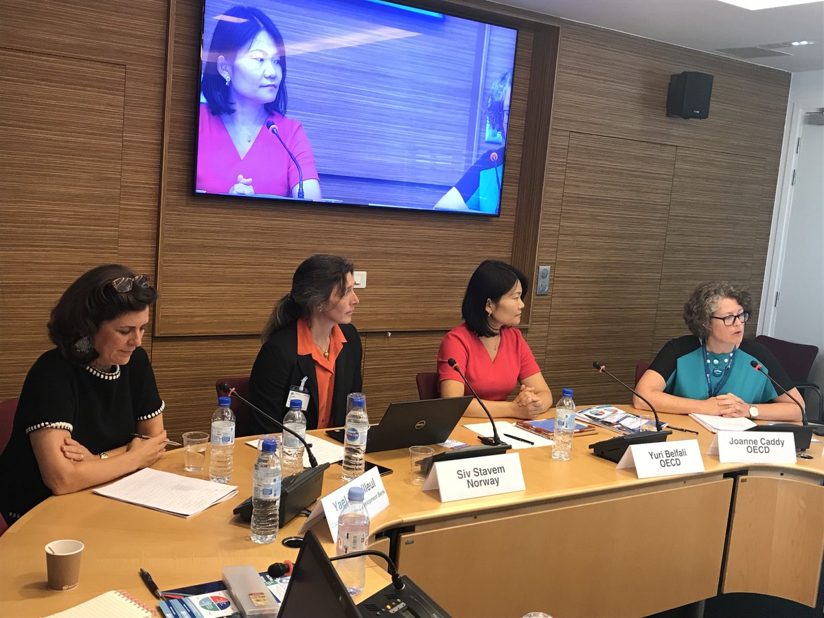 Great panel discussion about the OECD School User Survey, and improving #learningspaces together.

Watch live ➡️ bit.ly/2sEYj01