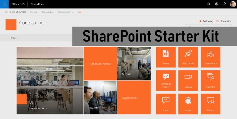 mysharepoint's tweet photo. So könnte das moderne SharePoint Intranet aussehen – SharePoint Starter Kit https://t.co/7YRHhfFJ2R #SharePoint #SharePointStarterKit #pnp #SharePointOnline https://t.co/TY2mCDMj60