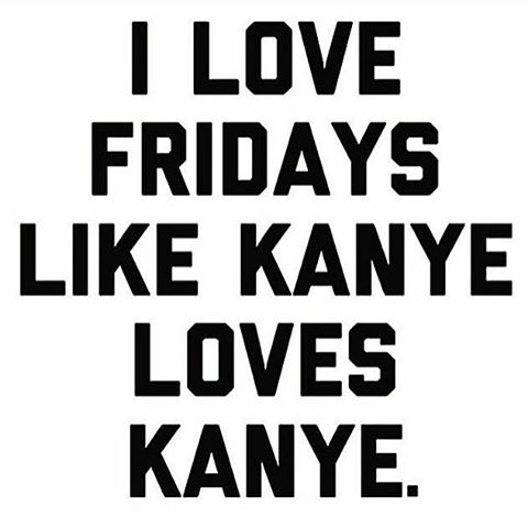 No offence Mr West. 
...(especially now you're moving into #architecture) #kanye #fridayfeeling #friyay