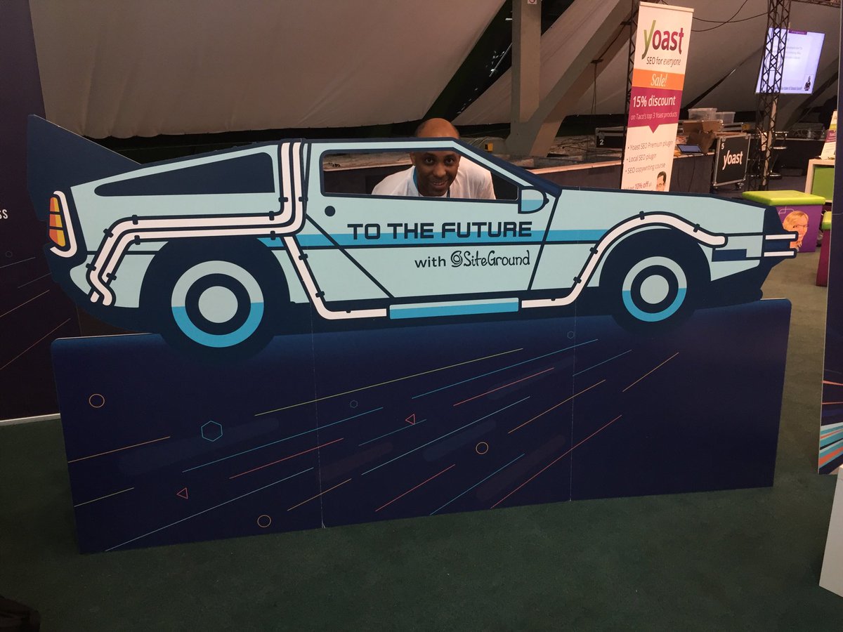 pedroppa's tweet photo. Go to future with JungleWP #sitegroundwceu #junglewp #wceu2018 https://t.co/hVFJE0XJzA