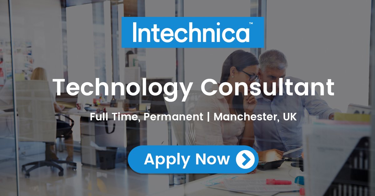 *** WE'RE HIRING *** looking for a Consultant to join our Consultancy Team here at Intechnica we are looking for someone with a strong technical background. Check out the spec here: bit.ly/2ycFiHv or give me a shout for more info. #IntechnicaCareers #jobs #jobsearch