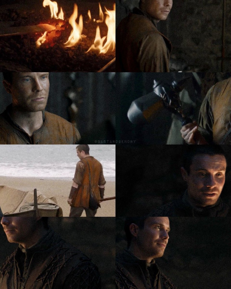 LordGendry's tweet image. "You saw the boy. Such a strong boy. Those hands of his, those hands were made for hammers. He had such promise, I took him on without a fee." #TobhoMott #Gendry