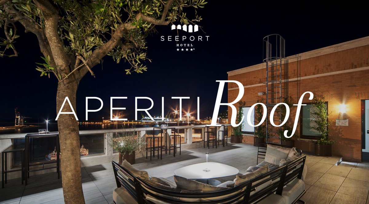 Vi aspettiamo tutti i giorni! #aperitiroof #aperitivo #seeporthotel #hotel #aperitif #Ancona