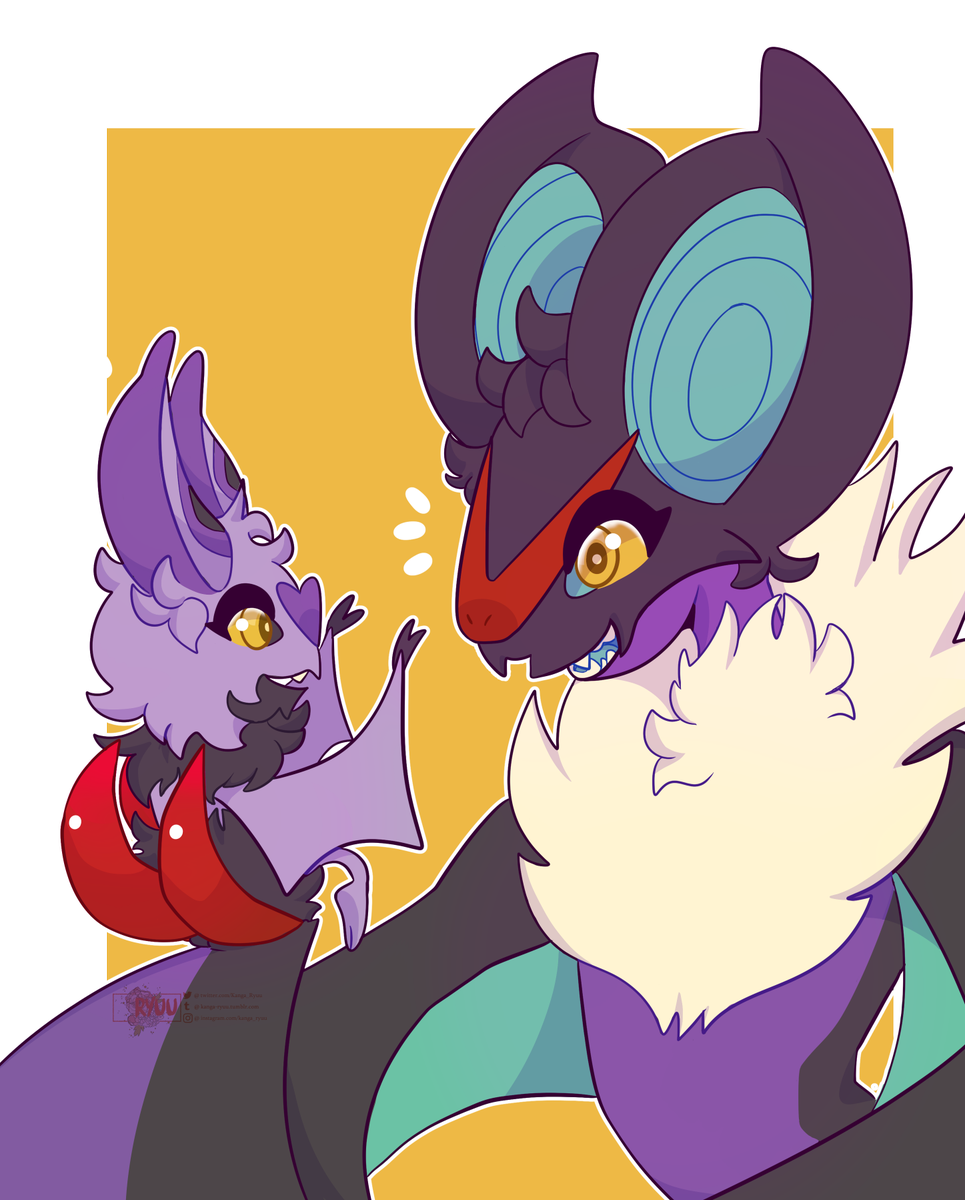 Kanga_Ryuu's tweet photo. pokemon dump ;0 #pokemon #pkmn #ninetails #noibat #noivern #zeraora #flygon https://t.co/95xs1lekDE
