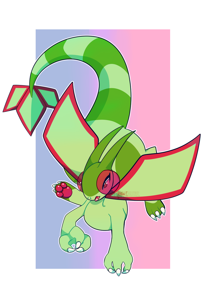 Kanga_Ryuu's tweet photo. pokemon dump ;0 #pokemon #pkmn #ninetails #noibat #noivern #zeraora #flygon https://t.co/95xs1lekDE