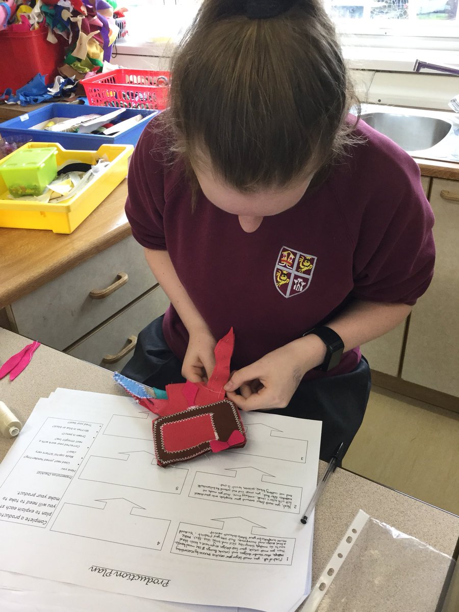 RCS_TechandArt's tweet photo. @RCS_main Year 8 bringing their own thoughts and ideas to life in Tech using felt. Some amazing creations so far. We can’t wait to see the final results. https://t.co/CpFmYRuLKZ