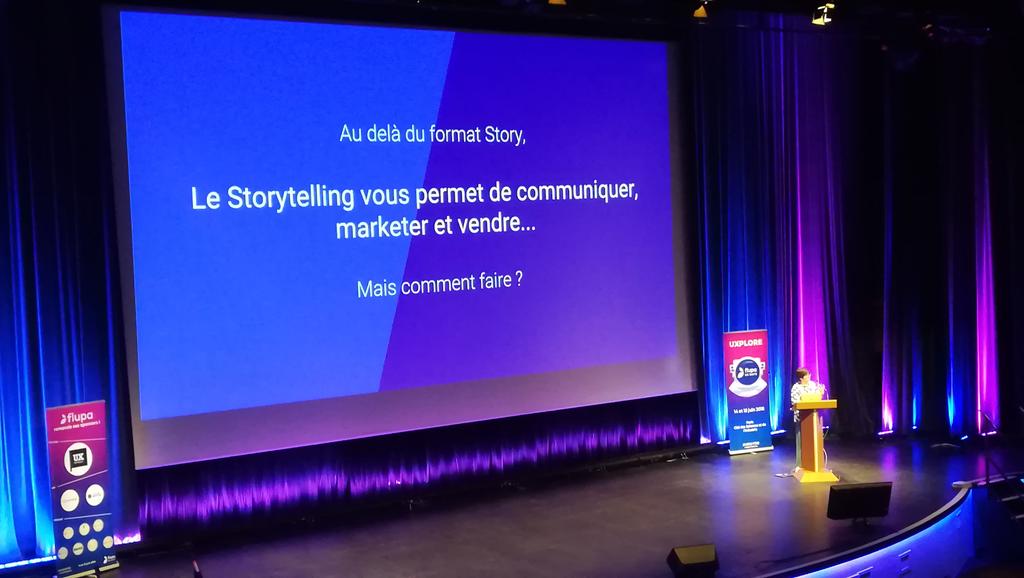 Le Storytelling et le contenu est la nouvelle expérience utilisateur sur mobile#uxdays#oab dag#stories