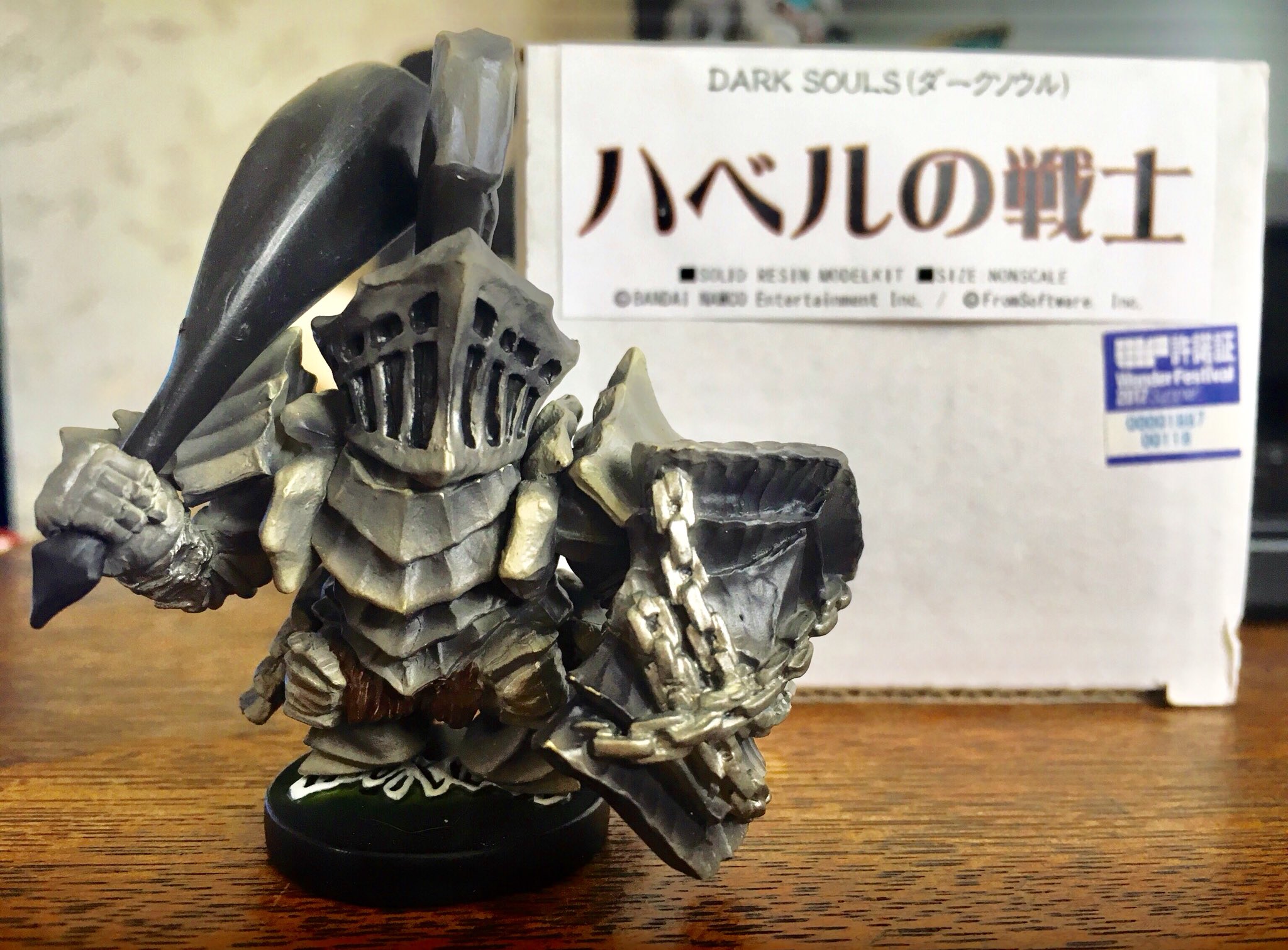 ট ইট র ちょろ カムラの里 マウスユニットさんの ハベルの戦士 ゲット 少しずつキャラクターが揃ってきたぞ ๑ ㅂ و ㅤ Amiiboと豆魚雷さんの太陽戦士も 早く届かないかな ダークソウル フィギュア