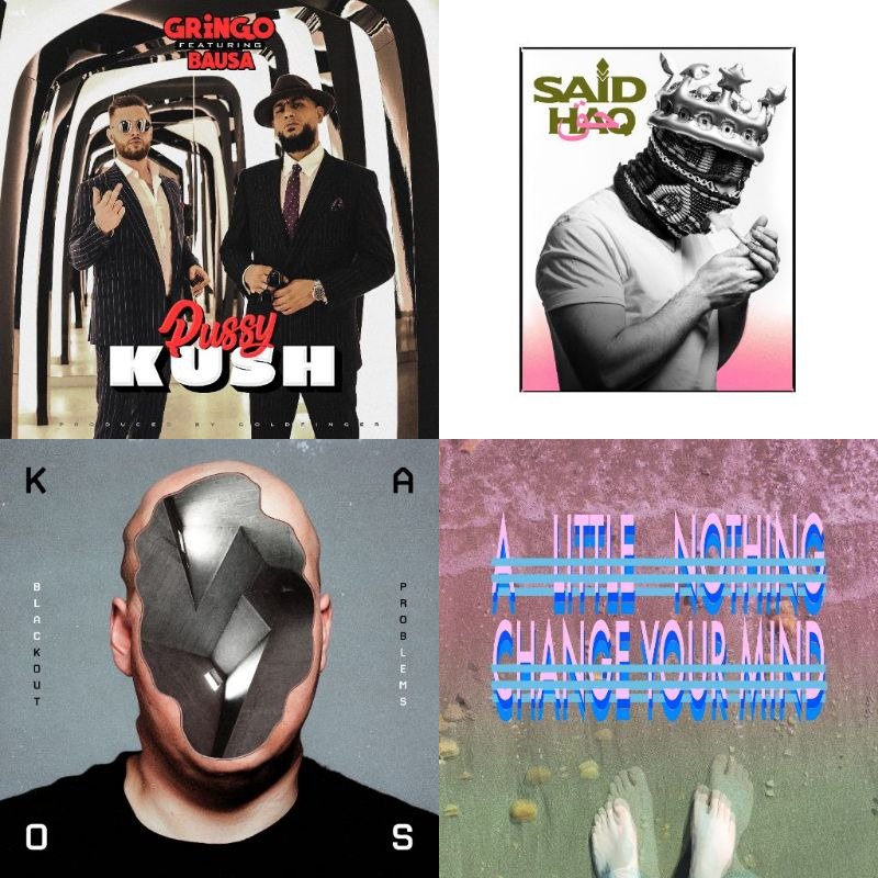 Happy Releaseday! Gringo - Pussy Kush (feat. Bausa), Said - HAQ, <a href="/theblackys/">😝</a> - KAOS, A Little Nothing - Change Your Mind
#NewMusicFriday