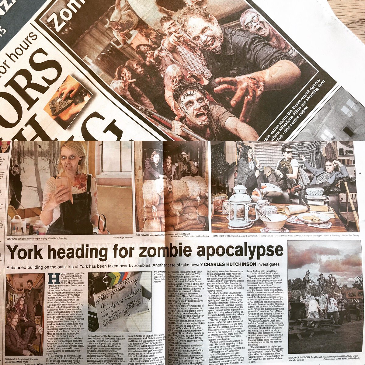 We’re front and centre in today’s <a href="/yorkpress/">The Press</a>, mofos! Magnificent feature by the wonderful Charles Hutchinson. York: you’re going DOWN...