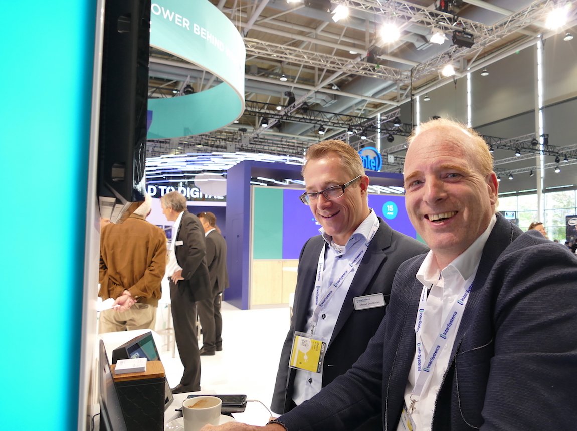 InterSystems_DE's tweet photo. Endspurt auf der #CEBIT18: Sie kennen unseren Stand noch nicht? Dann wird es aber Zeit. Unsere Partner sind auch dabei. #Halle13 #StandC49 @Itvisors @infoteamSW #LIBIT #IRIS https://t.co/WcyZ0oBASz