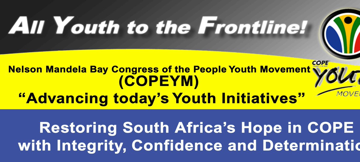 LNtshanyana's tweet photo. @COPE_SA @pakesdikgetsi @MTLekota @Dclantis @0Deidre @realCOPEYM @Sijadu1Nojozi #IamWithYouSA #VoteCOPE #2019Elections https://t.co/NyfsNWdCjE
