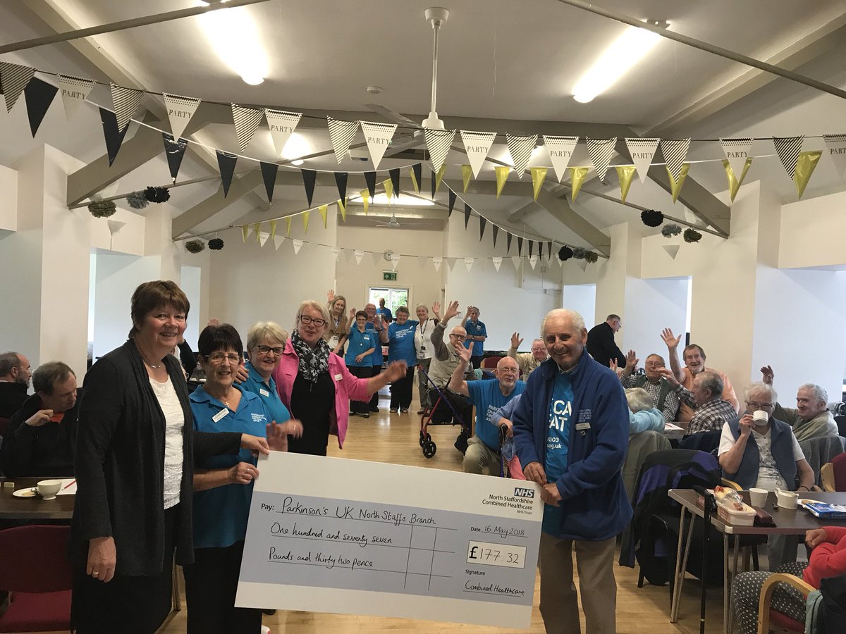 We are so happy to be able to present a cheque to our local <a href="/ParkinsonsUK/">Parkinson's UK</a> North Staffs group after we held a bake off competition for #worldparkinsonsday #Parkinsons #bakeoff
