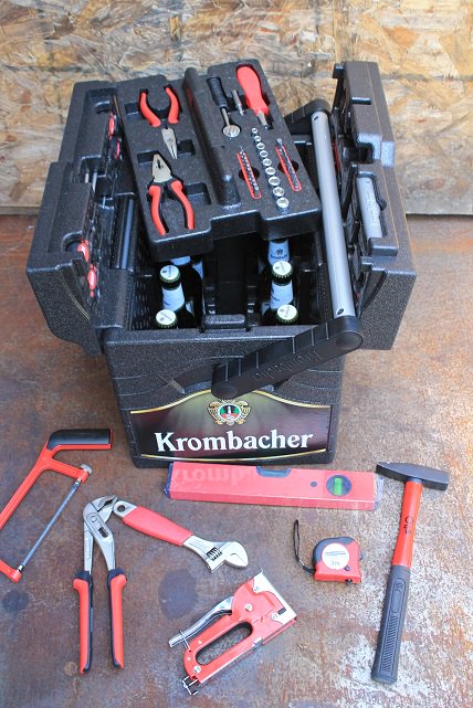 krombacherUK's tweet photo. With #FathersDay coming up we’re giving away the ultimate gift in our #comp today – a Krombacher toolbox. To enter simply RT this post and follow our account and we’ll pick one winner on Sunday at 11am! #win #competition #krombachering https://t.co/rS6pZ7sm7f