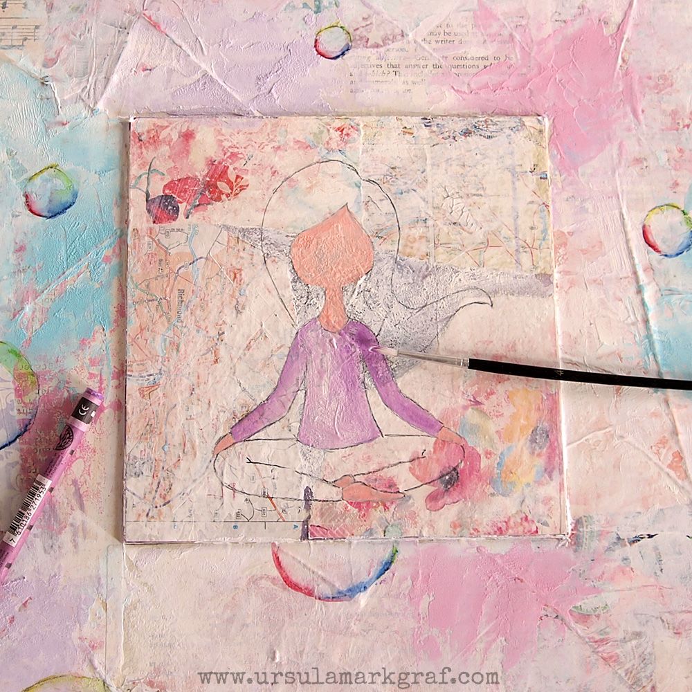 UrsulaMarkgraf's tweet photo. So langsam nimmt es Form ... oder eher Farbe ;-) ... an. Tut so gut, den Pinsel zu schwingen! <3 Was hast du heute für dich gemacht?

It's getting there ... and it feels so good to have a paint brush in my hands! <3 What did you do today that made you feel happy?

#ursulamarkgraf https://t.co/ztvGXBSbW9