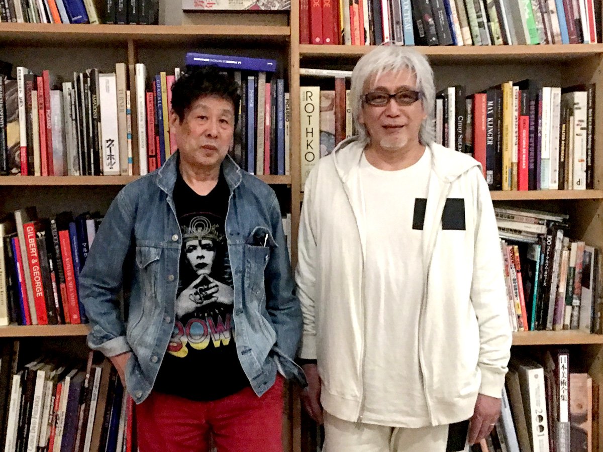 玉置浩二さん来訪。「ビルボード」と「神戸っ子」2誌の取材。安全地帯