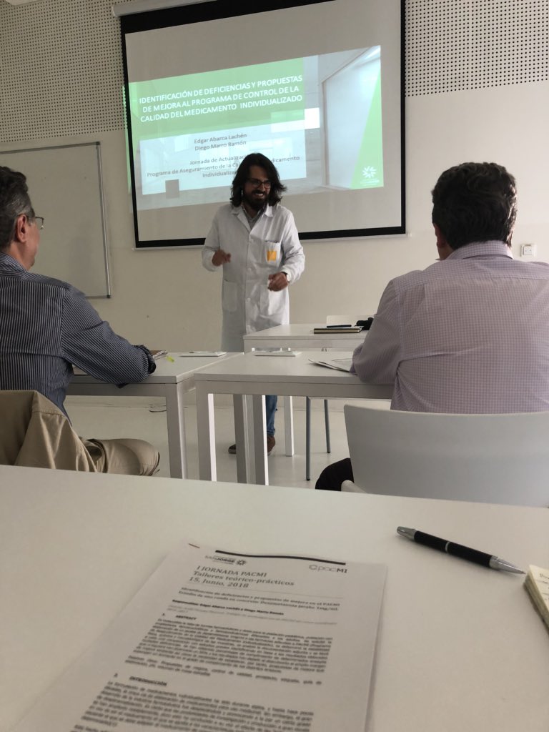 emulsionando's tweet photo. El #pacmi nos permite seguir aprendiendo identificar deficiencias y propuestas de mejora a nivel global en nuestro compromiso con la calidad del #medicamentoindividualizado #formulacionmagistral https://t.co/sBK1O20KJj