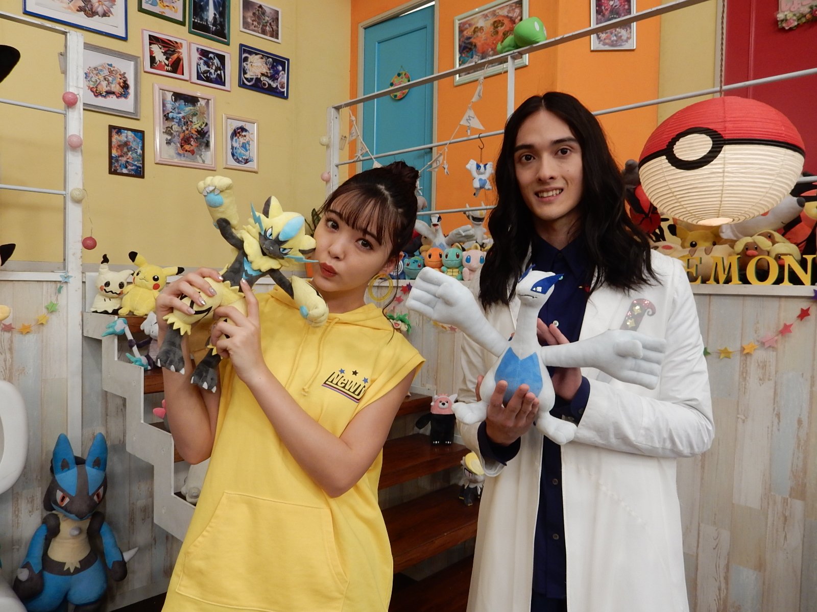 ポケモン公式ツイッター 明後日のポケんち 今回のゲストは 藤田ニコルさんと栗原類さん ゼラオラにちなんだ電気を使った ポケモンサイエンスで ポケんちメンバーのみんなも でんきタイプ になっちゃう 日曜朝8時 お見逃し