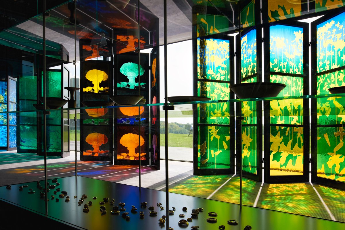 visitnorfolk's tweet photo. Starting this weekend @SainsburyCentre is the fab Brian Clarke: The Art of Light by the world's leading stained glass expert - top culture and arts when you #VisitNorfolk https://t.co/7Smsnsifri #FridayFeeling https://t.co/hi70G9WBt5
