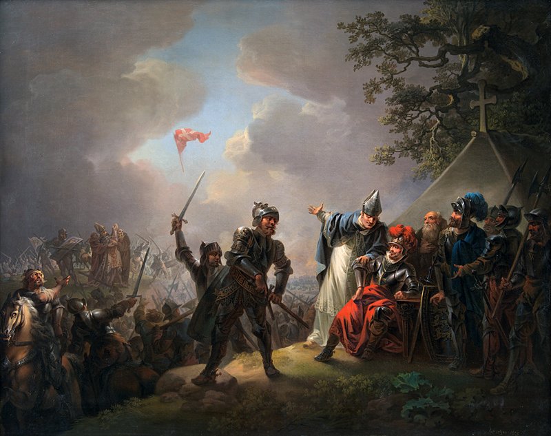 dkinireland's tweet photo. On the 15th of June 1219 according to the legend Dannebrog the nationalflag of #Denmark fell from the sky to insure Danish Victory in the battle of Lyndanisse in Estonia. #Dannebrog is the oldest national flag in the world and debuted 799 years ago. 🇩🇰 https://t.co/KLzp88Wroa