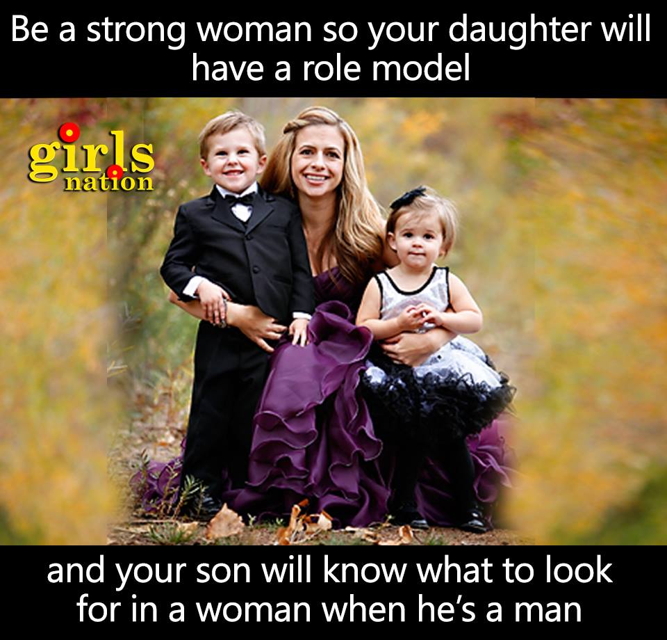 WokeVichaar's tweet photo. Be a strong woman! 😊 https://t.co/Z6P0i4jSj8