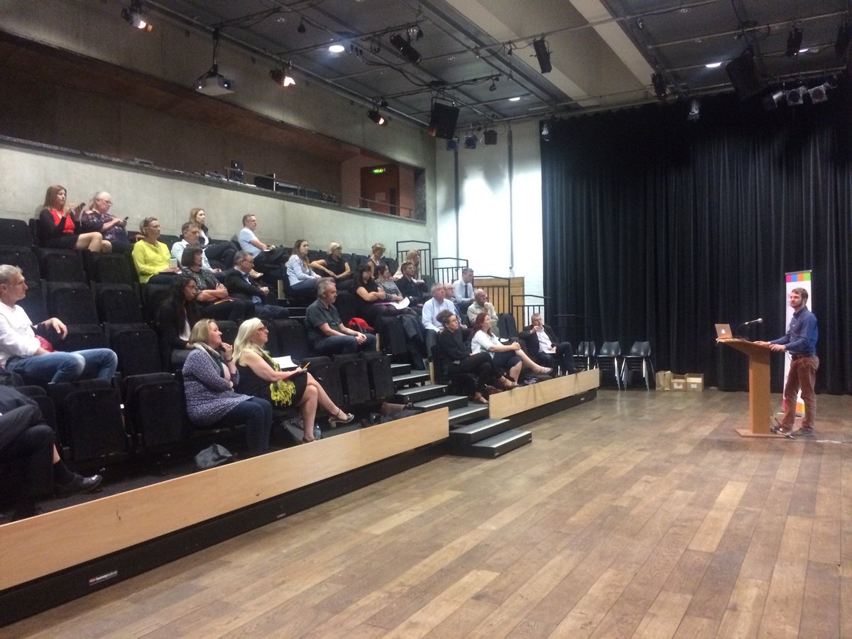 changeincubator's tweet photo. Tom Rowlands from @FACT_Liverpool now speaking about their Future World of Work project. Sounds a great project. #FWOW #FutureOfWork  @CultureLPool @ieliverpool https://t.co/6lIH2fwXbo