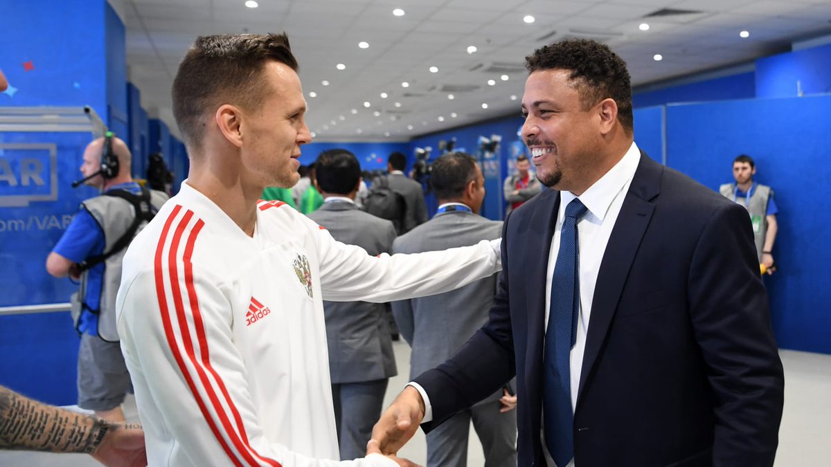 Две легенды мадридского «Реала»!
#WorldCup