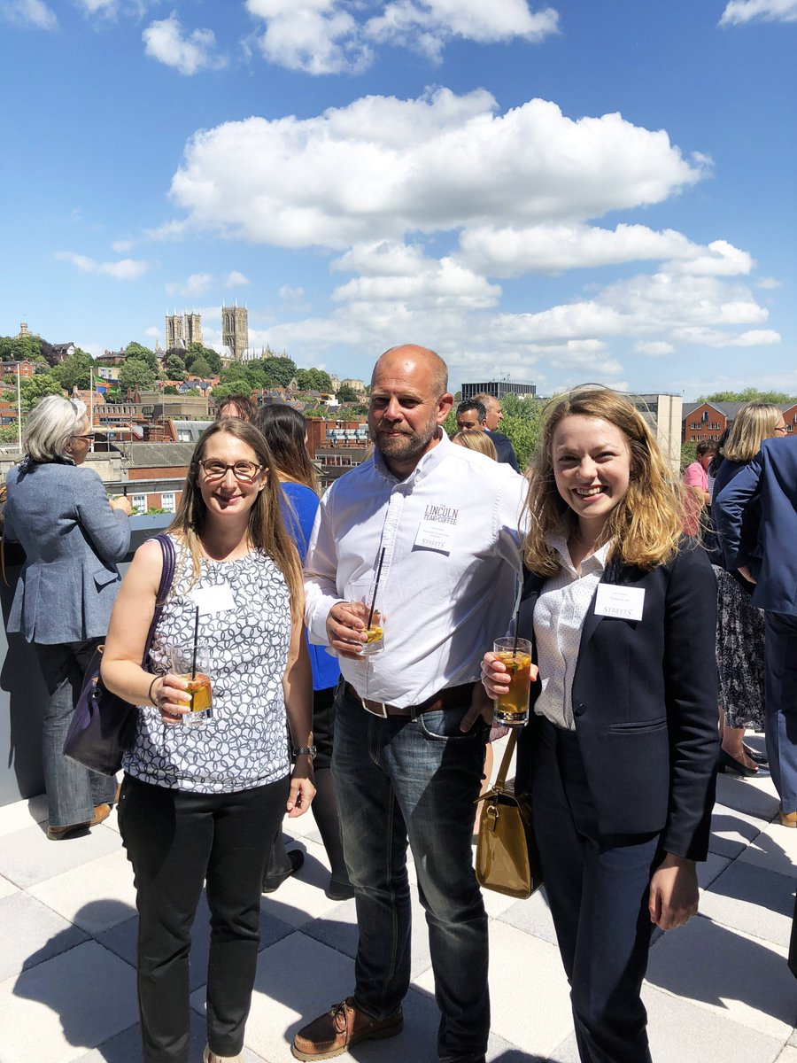 We had a great day at the #MadeinLincolnshire awards yesterday with our  Marketer, Amy from @marketinnhello. Well done to fellow #finalists and winners!👏Conversation, celebration & canapés with this view made us love #Lincoln even more. @StreetsAcc @NatWestBusiness @HiltonHotels