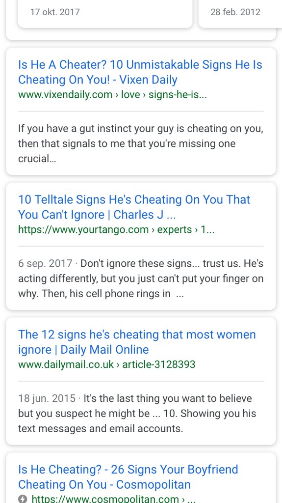 Is he cheating on you? 10 unmistakable signs