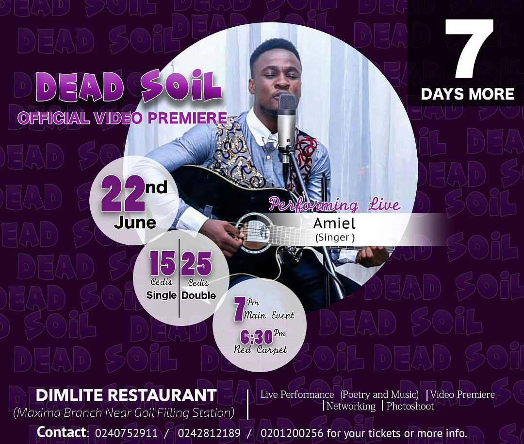 MenayeIdeas's tweet photo. Amiel will melt your heart next week at the #DeadSoil  #videopremier. Don't miss this.
#TeamMenaye #NKManagement #poetry  #kumasi  #menaye https://t.co/NmL4Yn1dFb
