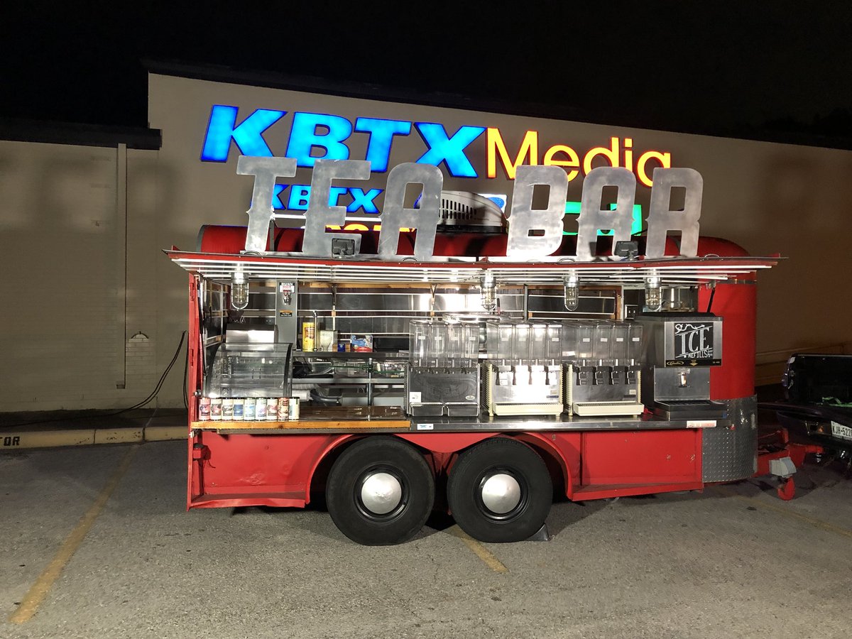 It’s #FoodTruckFriday! We will be live with <a href="/TeaBarTea/">Tea Bar</a> all morning long on #BVTM! <a href="/KBTXNews/">KBTX News</a>