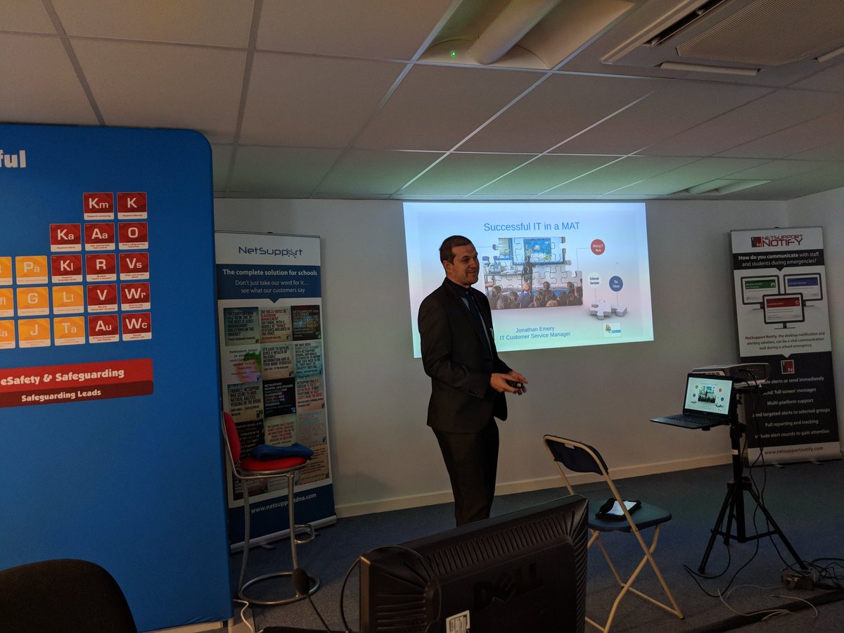 Jonathan Emery from CMAT talking about all things IT Support in MATs... <a href="/NetSupportGroup/">NetSupport</a>