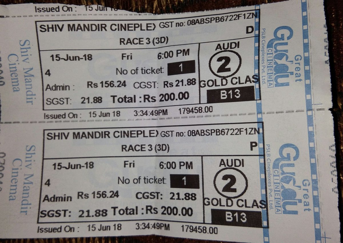 Main Toh Eid Salman Bhai Ke Sath  mnaunga !
Aaj 6pm Race3 Dekhu Ga 3D Main

Eid Mubarak 
#Race3ThisEid
#Race3AdvBookingOpens  #Race3 #Race3review #Race3InCinemas #SalmanKhan #Race3Day #Eid #Ramadan2018 @rameshlaus @BeingSalmanKhan @AnilKapoor @Saqibsaleem @Asli_Jacqueline