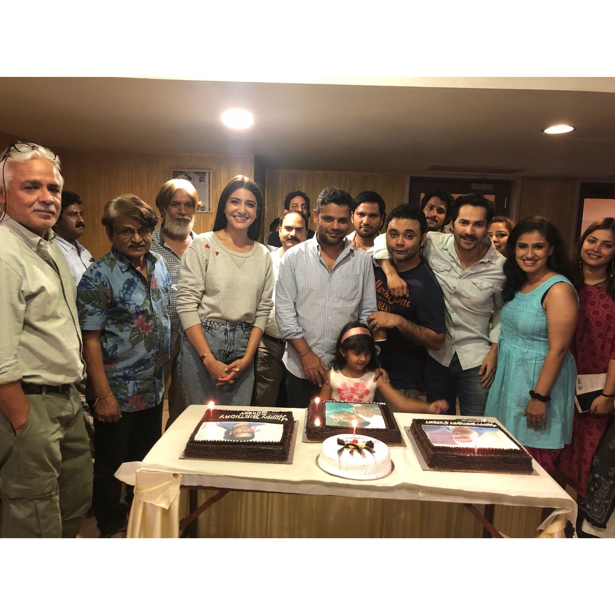 Varun_dvn's tweet photo. Sui dhagga. Mamta and mauji back to change the game. Last sched https://t.co/veCyup7z9E