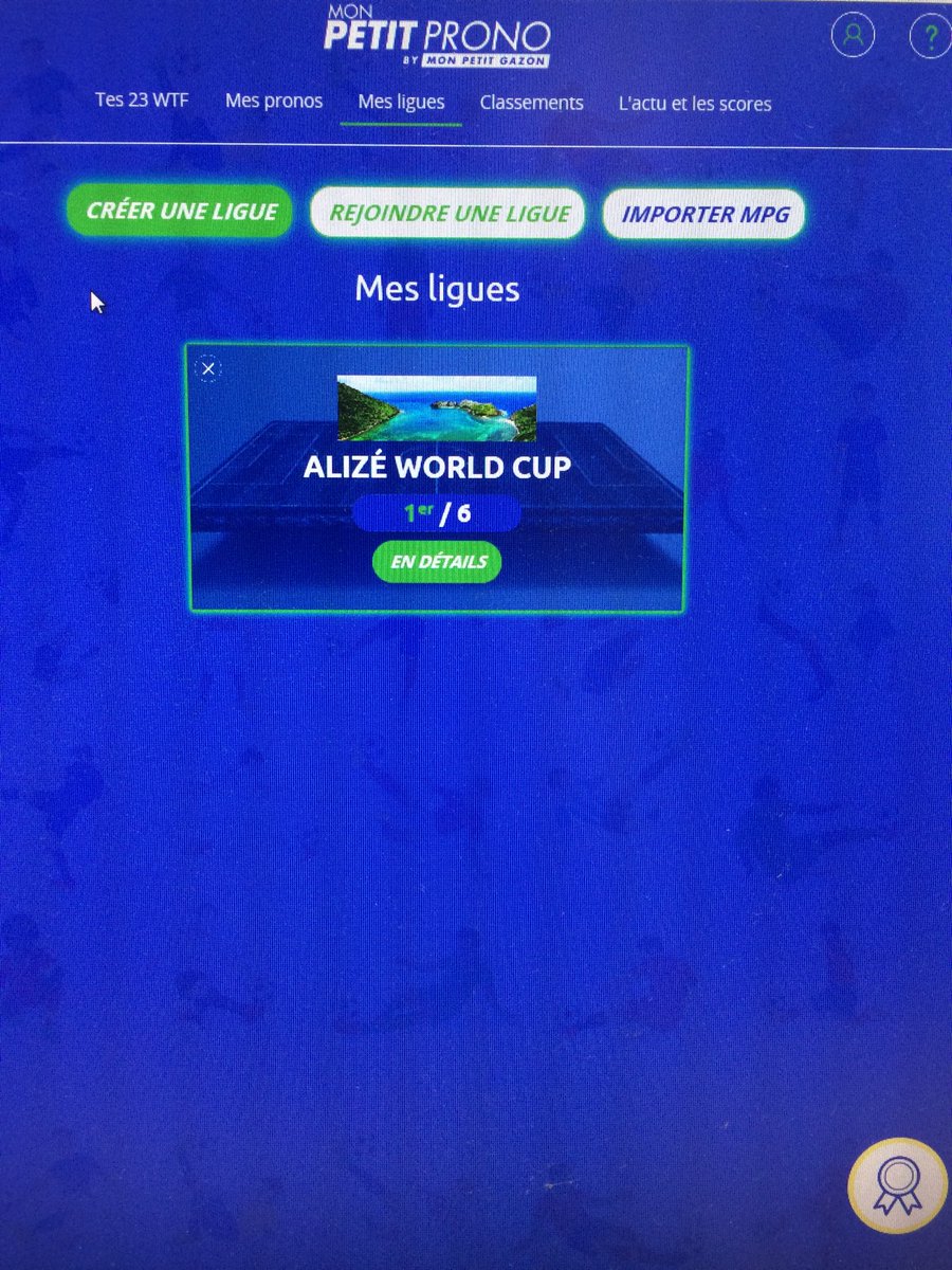 loic_berard's tweet photo. Lancement d’Alize World Cup !
Qui sera le meilleur domaine de l’APAC Alizé ? Qui remportera le challenge? Suspense...
#alizeworldcup #apacalize #meilleureapacdefrance #vivelequipedefrance https://t.co/95GC874Lxf