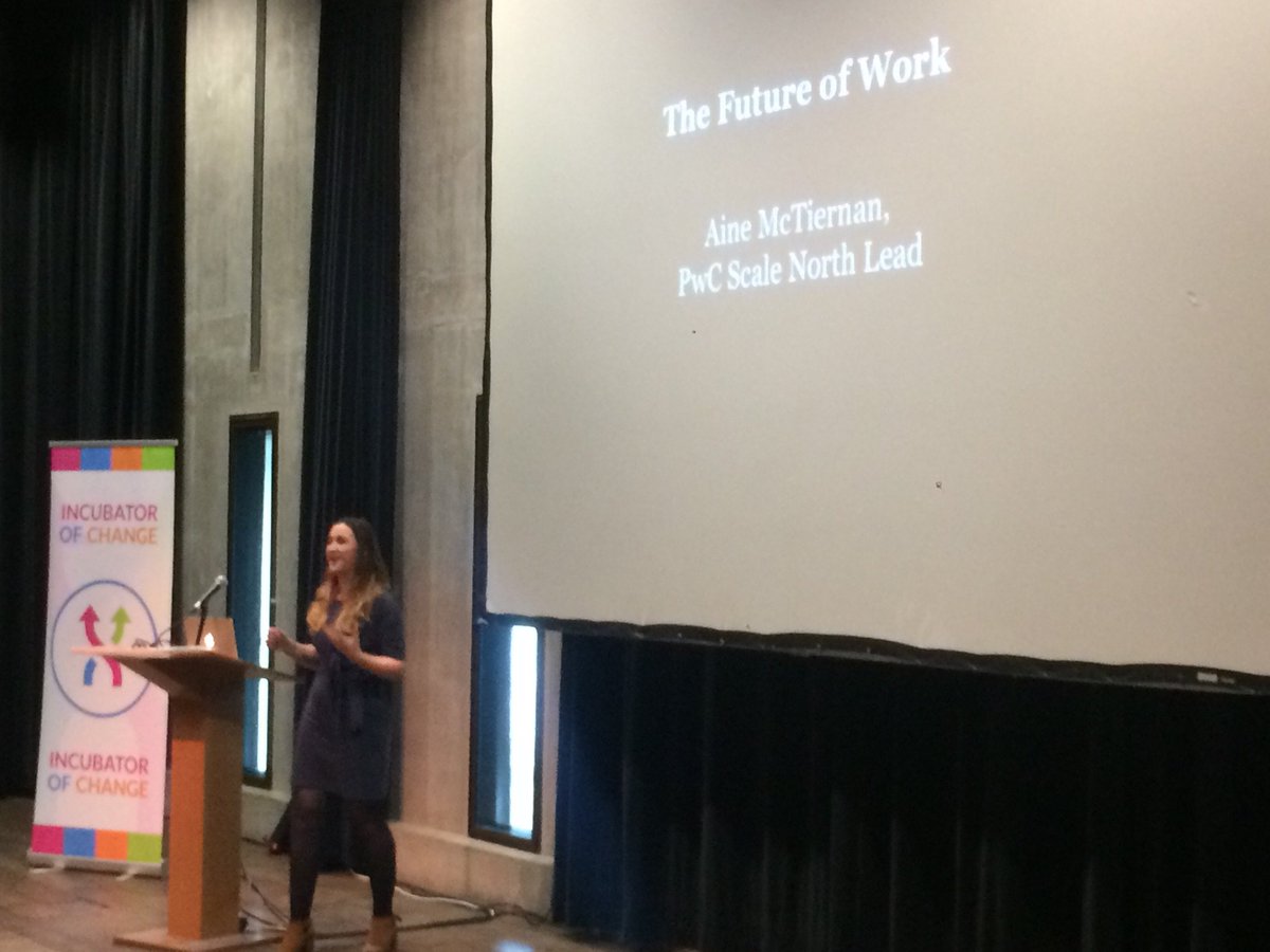 changeincubator's tweet photo. After our coffee break, it’s @ainemct presenting on Workplace Culture. #FutureOfWork https://t.co/AapfthMwKv