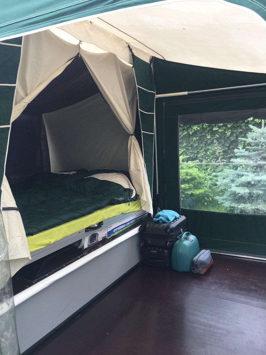 LWoldenberg's tweet photo. #pp18 #pinkpopfest #pinkpop #hitjesvijver wij zijn er klaar voor! #kamperen #combicamp https://t.co/irmEa6YTX2