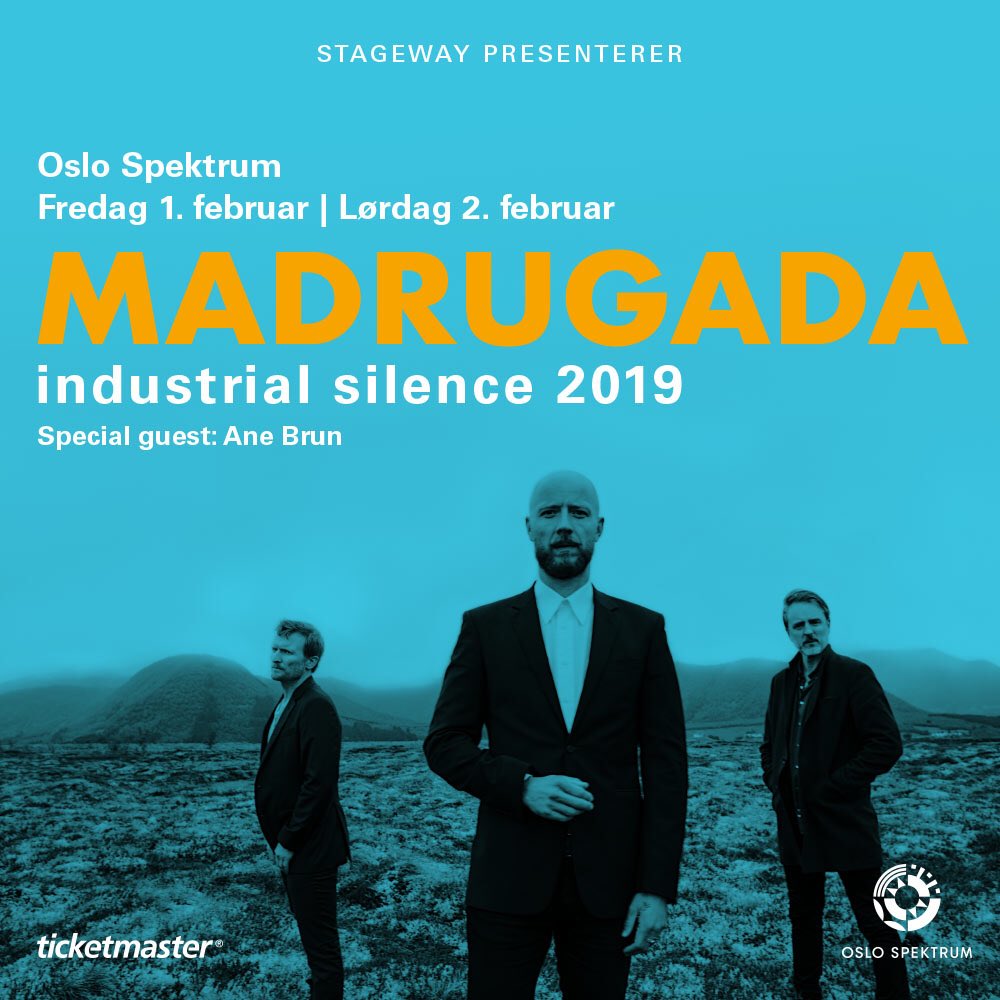 madrugadamusic's tweet image. We’re back! Playing two nights in Oslo Spektrum February 2019.